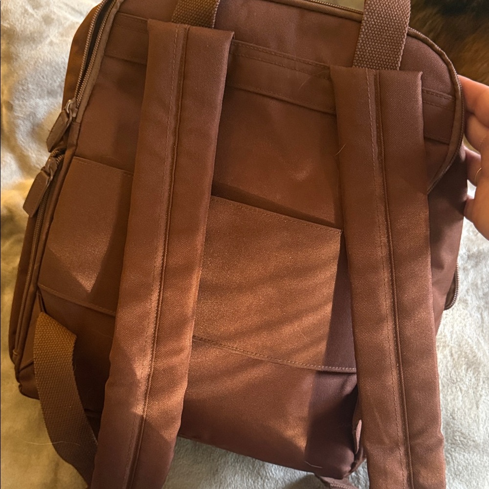 Beis expandable backpack in Maple - image 8